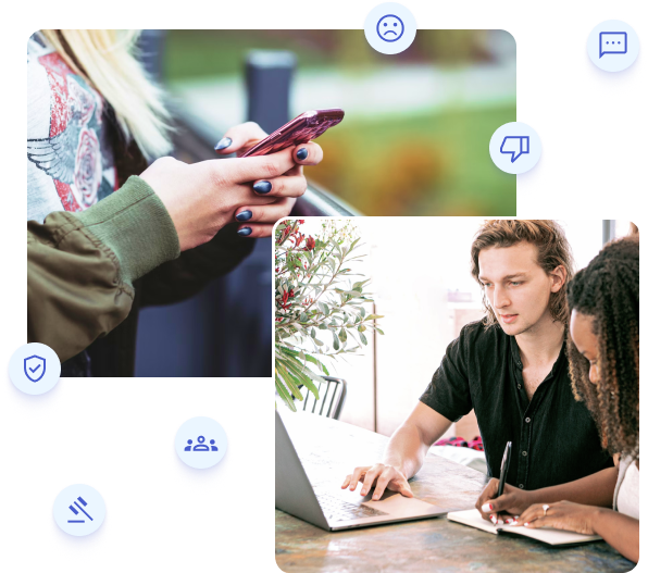 Du bist ein Opfer von Hass im Netz? Du kannst <span>dich wehren</span>.